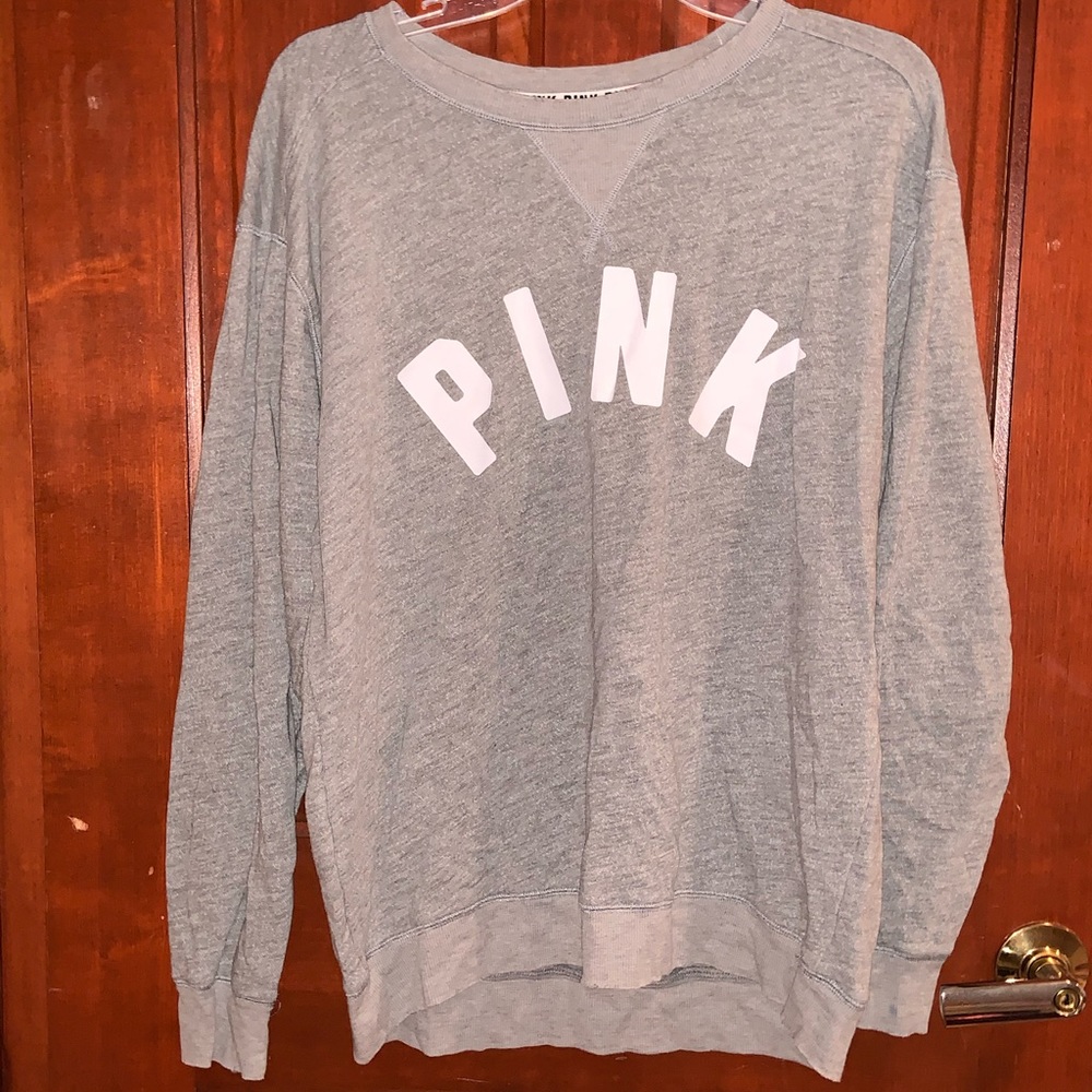 Victoria’s secret PINK grey pullover
